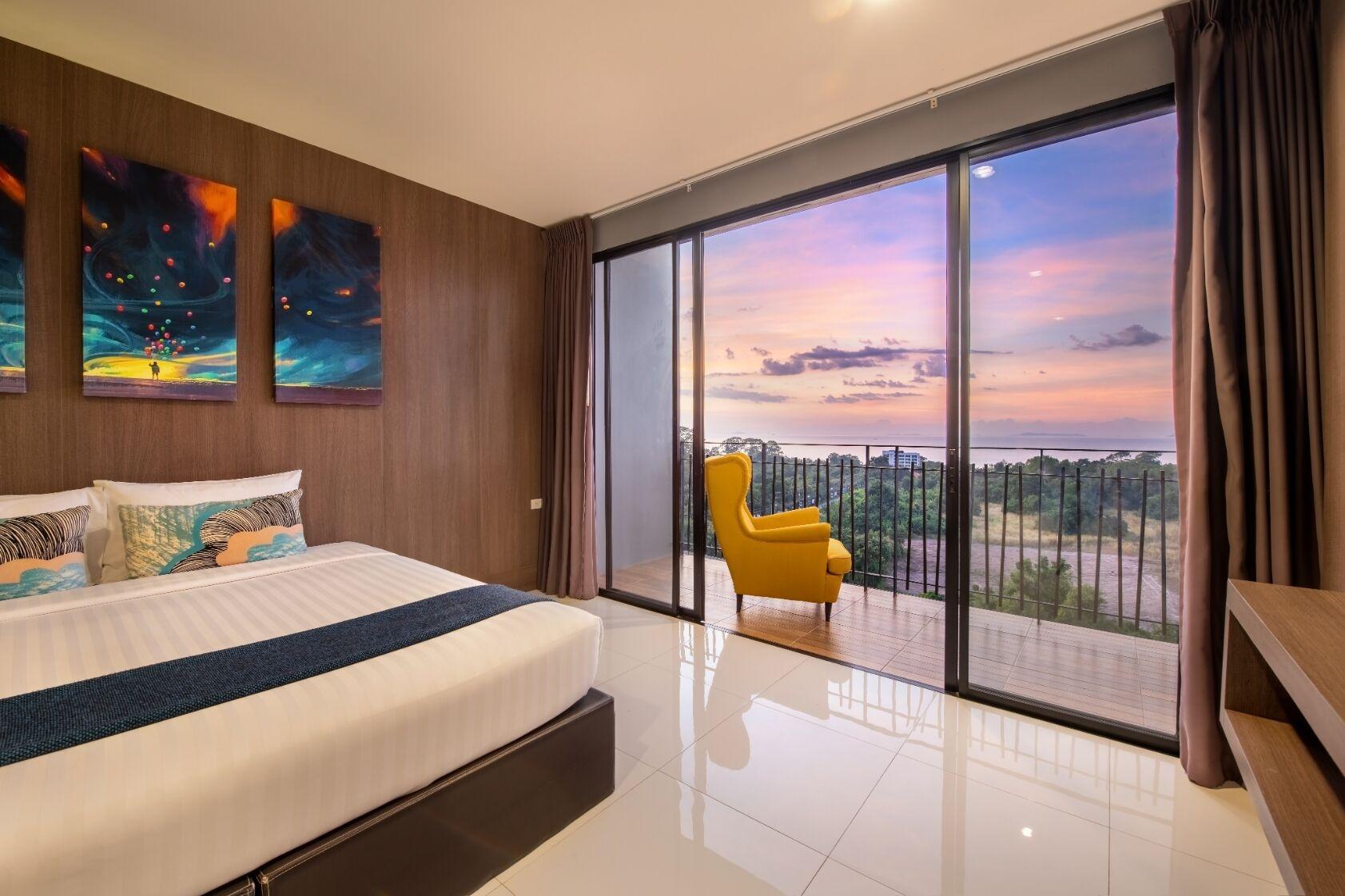 The Wind Hotel Bang Sare Exterior foto