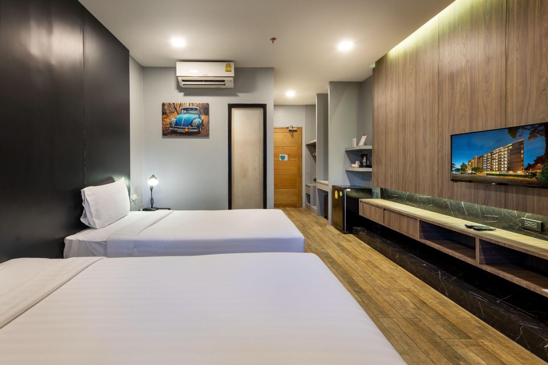 The Wind Hotel Bang Sare Exterior foto