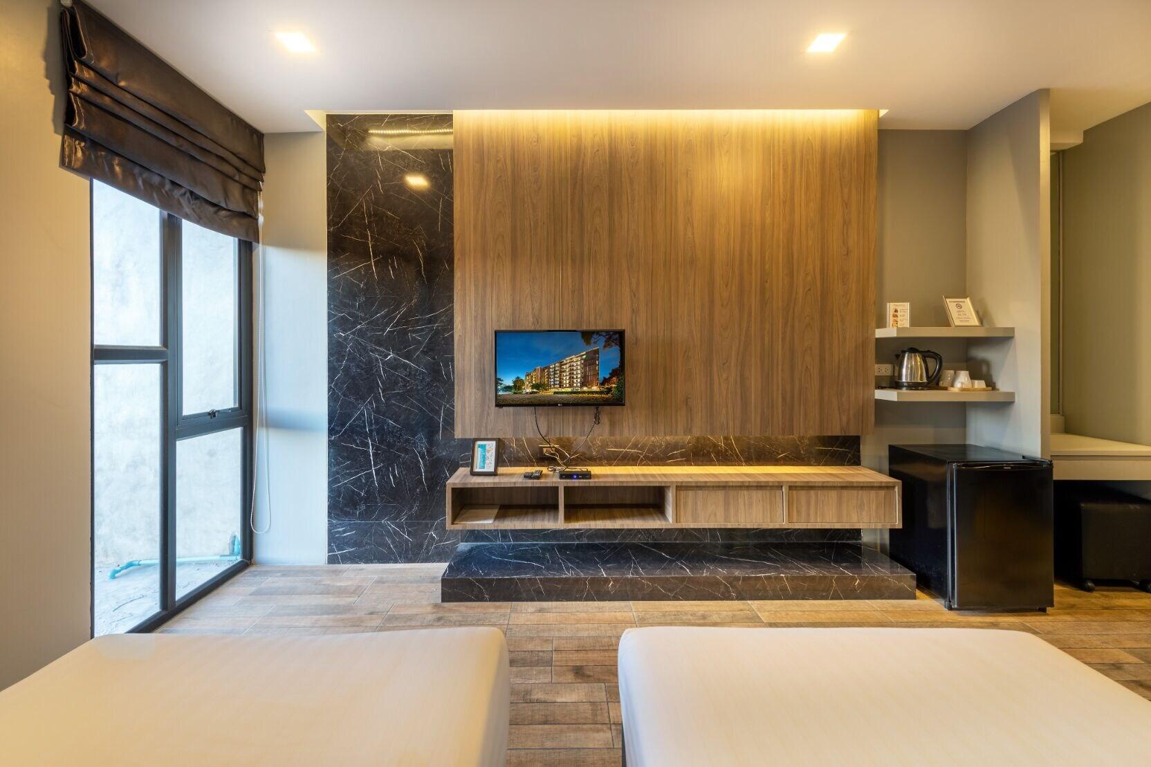 The Wind Hotel Bang Sare Exterior foto
